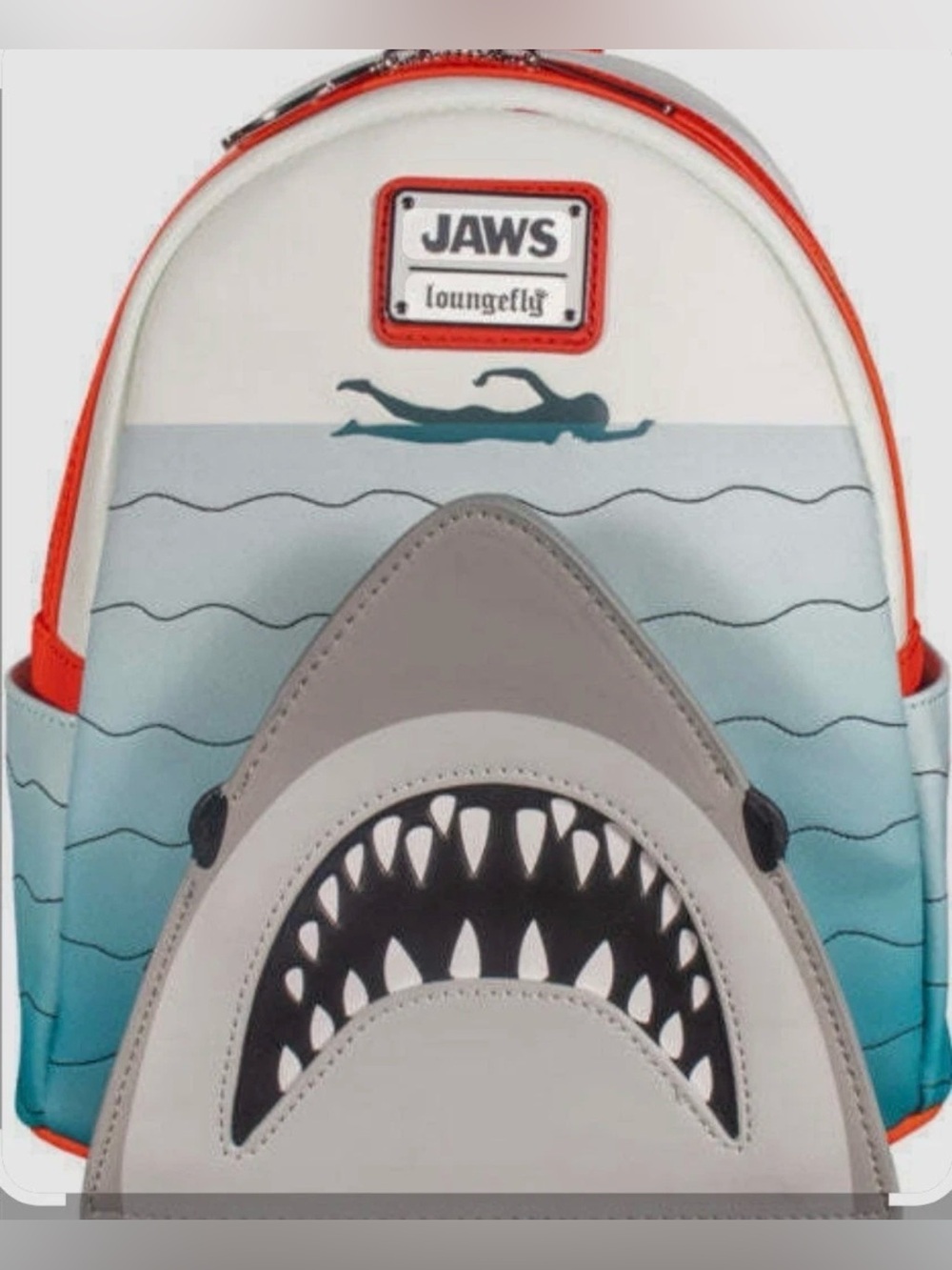 NWT Loungefly Universal Studios JAWS mini backpack